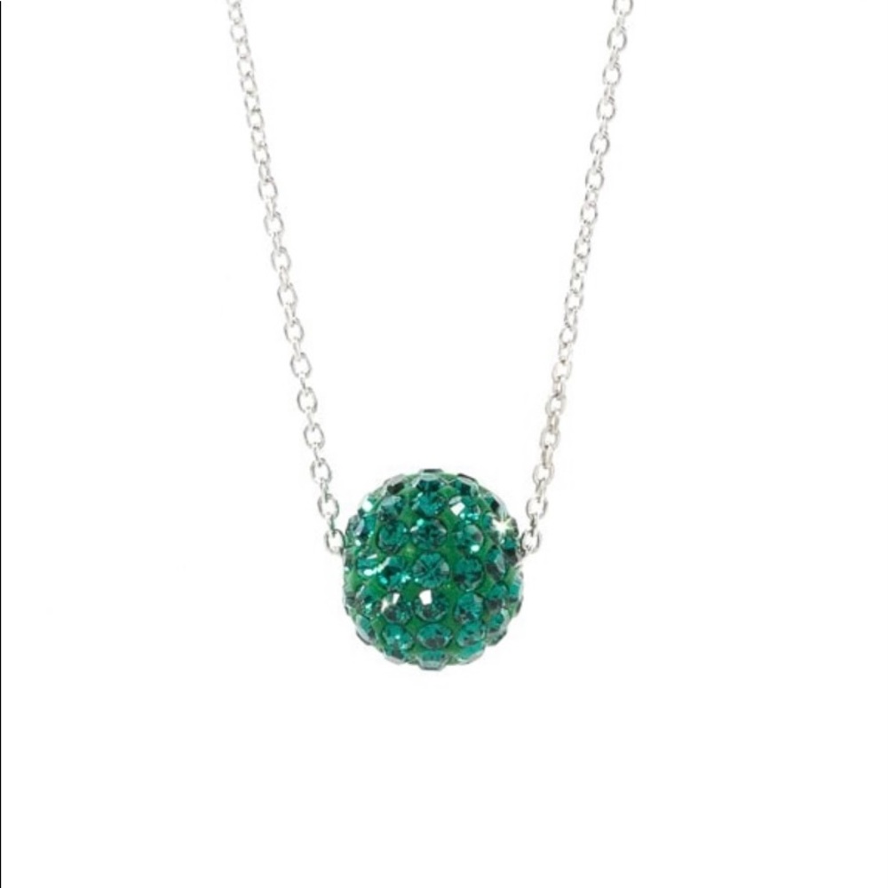 Touchstone Crystal by Swarovski May Birthstone Necklace